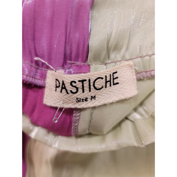 Pastiche Mahal Colorblock Straight Leg Pants - Picture 4 of 9